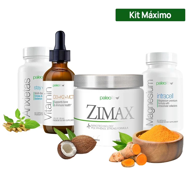 Paleolife Migraña o Dolor de Cabeza Constante Black Kit Máximo