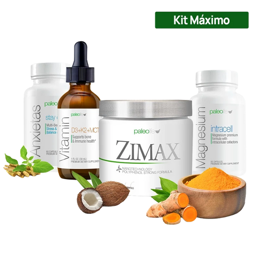 Paleolife Migraña o Dolor de Cabeza Constante Black Kit Máximo