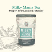 Euphoric Herbals Milky Mama Tea Herbal Tea Seashell 60 Cup Servings,30 Cup Servings