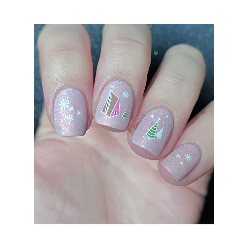 UberChic Beauty Minimalist Christmas Stamping Plate