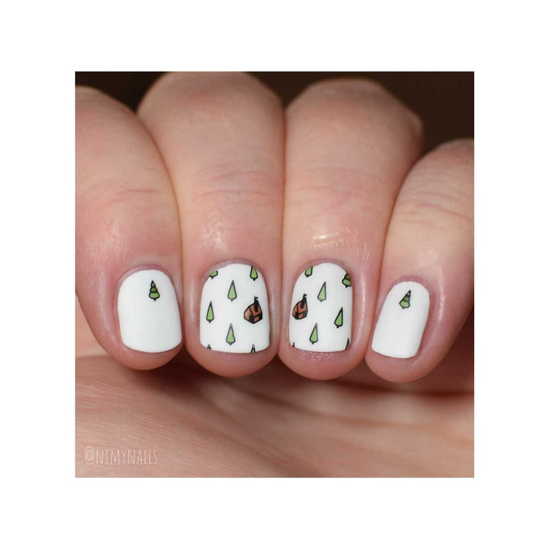 UberChic Beauty Minimalist Christmas Stamping Plate