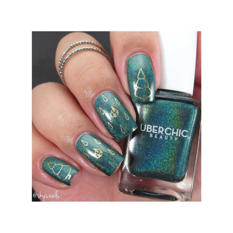 UberChic Beauty Minimalist Christmas Stamping Plate