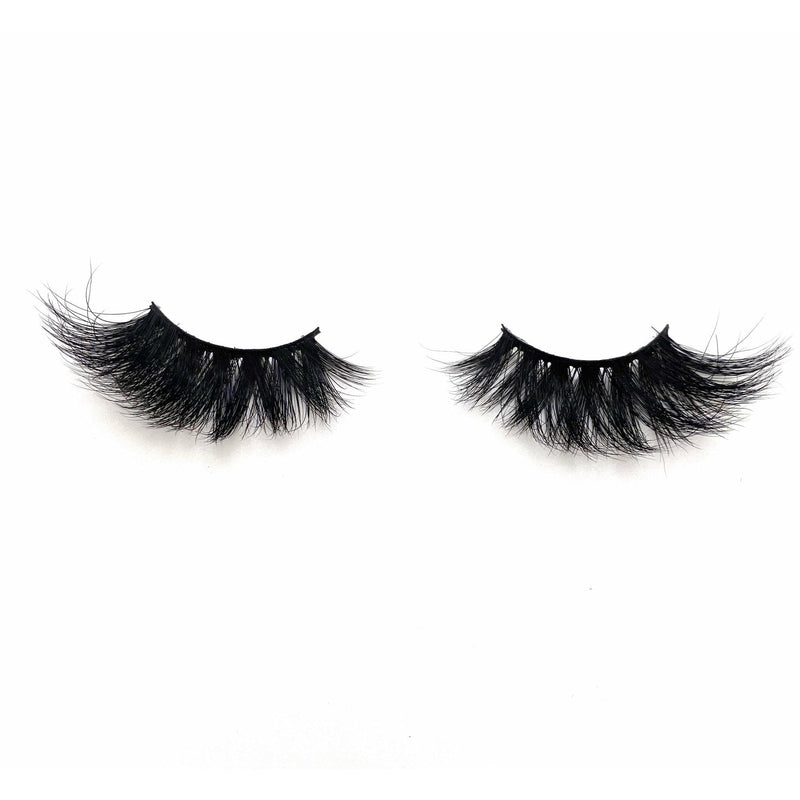 VIP Extensions Mink Fur Eyelashes - Purple Box Strip Lashes