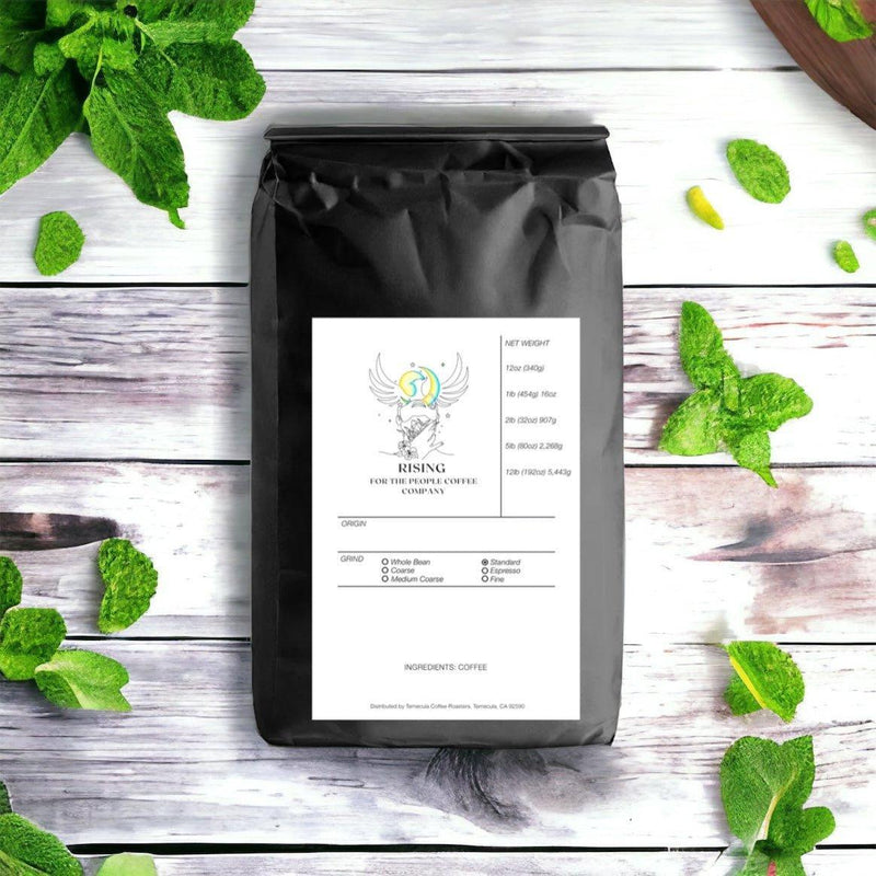 Rising For People Coffee Co. Mint Coffee Roast Coffee