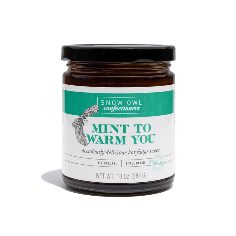 Snow Owl Confectioners Mint To Warm You Fudge Sauce