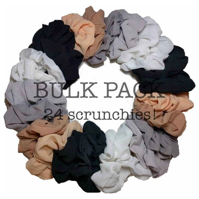 Threddies Mixed Texture Scrunchies