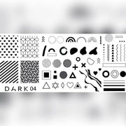 nbmsupply DARK 04 STAMPING PLATE  Article : DARK04