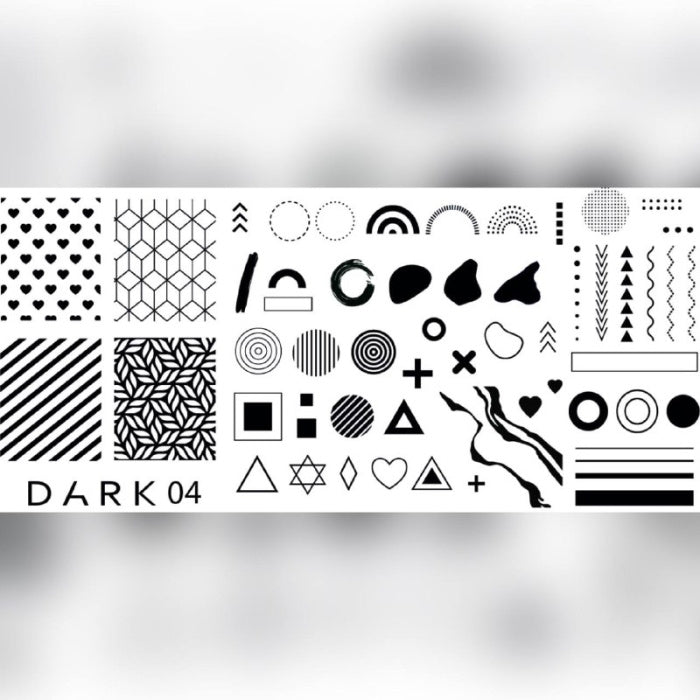 nbmsupply DARK 04 STAMPING PLATE  Article : DARK04