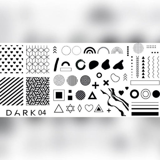 nbmsupply DARK 04 STAMPING PLATE  Article : DARK04