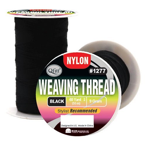 VIP Extensions M&M NYLON WEAVING THREAD BLACK 60YD Hair Extension Accessories