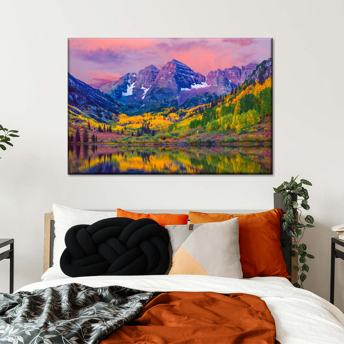 Maroon Bells Autumn Beauty Wall Art