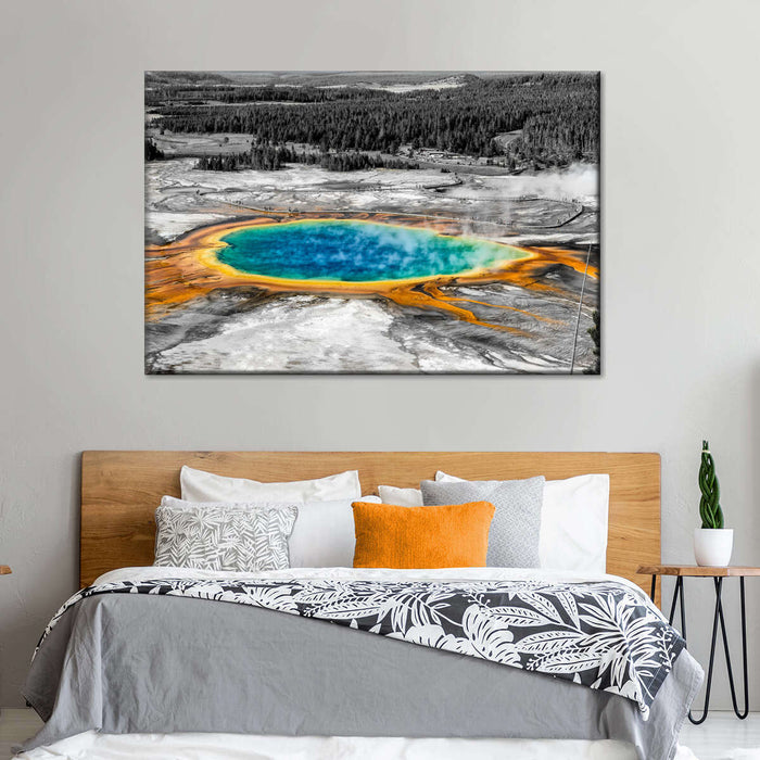 Grand Prismatic Spring Pop Wall Art