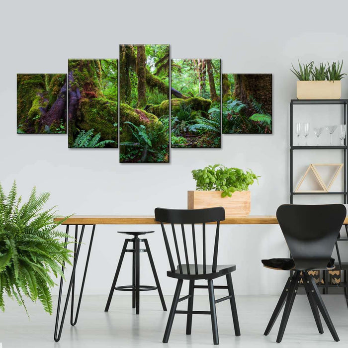 Mossy Rainforest Wall Art