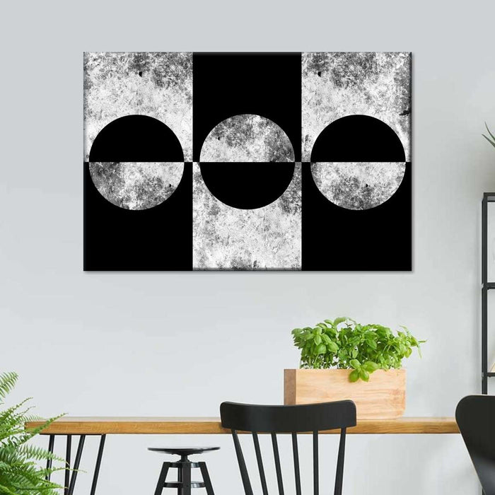 Black Background Abstract Wall Art