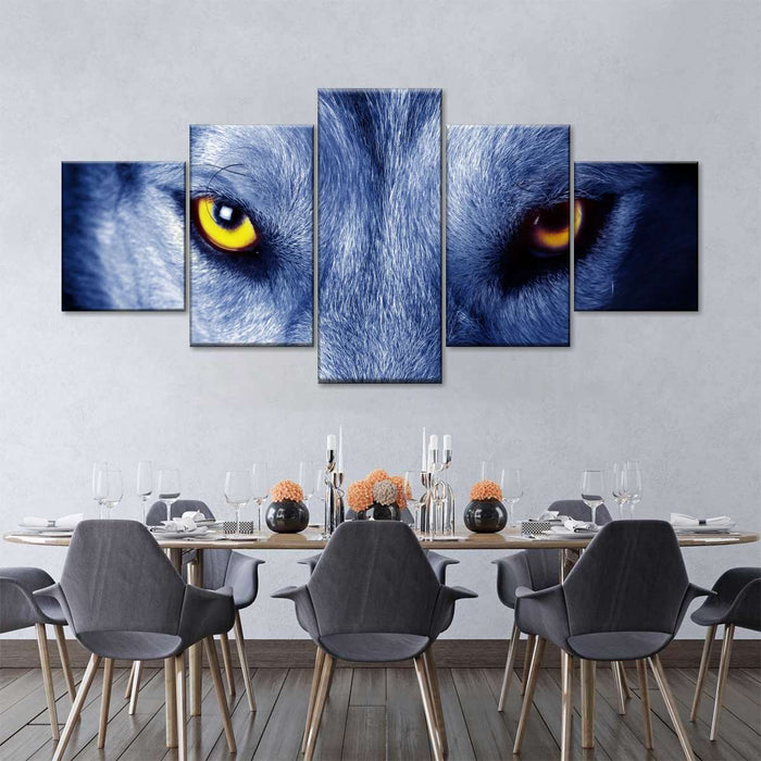 Mystic Wolf Eyes Wall Art