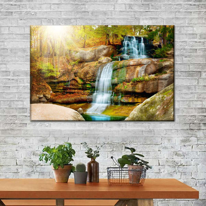 Dazzling Waterfall Wall Art