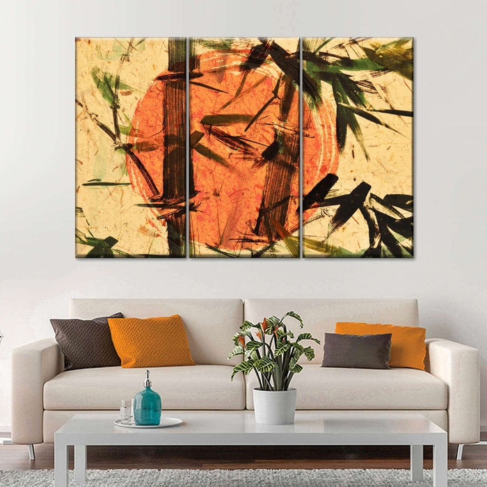 Japanese Abstract Wall Art