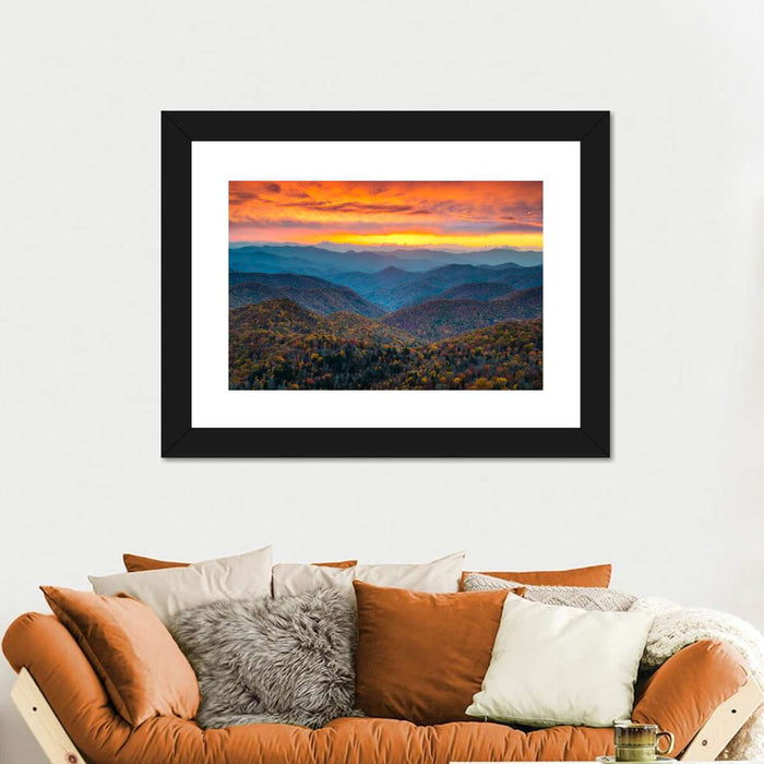 Blue Ridge Parkway Fall Wall Art