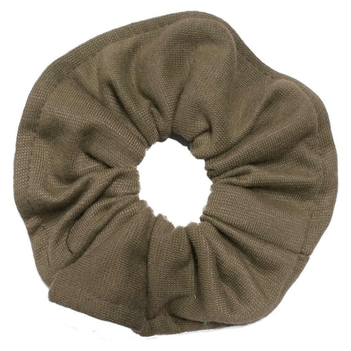 Threddies Cotton Scrunchies, Topstitched // Clearance