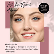 GladGirl Lash Lock® False & Flare Lash Glue Glue & Remover