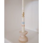 Be A Heart Living Water Baptism Candle (Multicolor) Candles