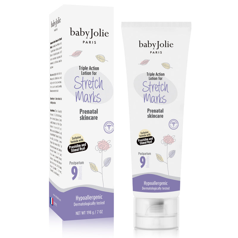 Baby Jolie Paris Restructuring Gel & Stretch Marks Triple Action  | Mom Care Bundle Mom Care > Stretch Mark Cream > Stretch Mark Cream for Pregnancy