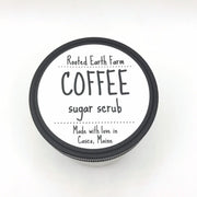 Rooted Earth Farm + Apothecary Coffee Sugar Body Scrub Face Masks + Scrubs