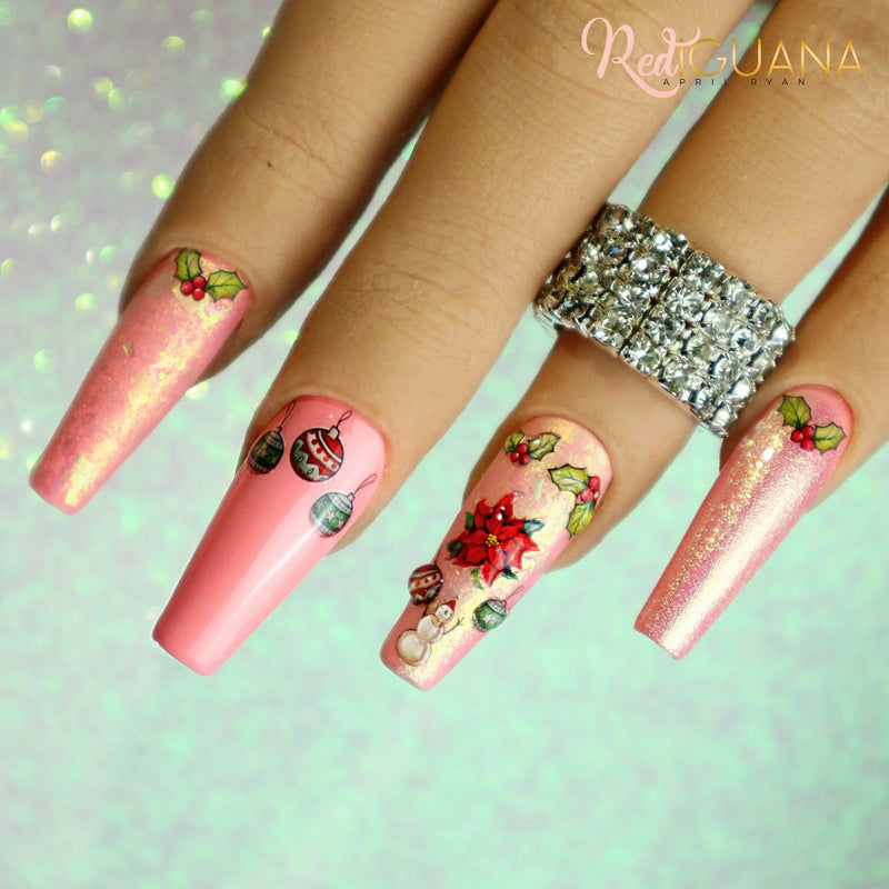 Red Iguana LLC Christmas Stickers (CA-084) Stickers