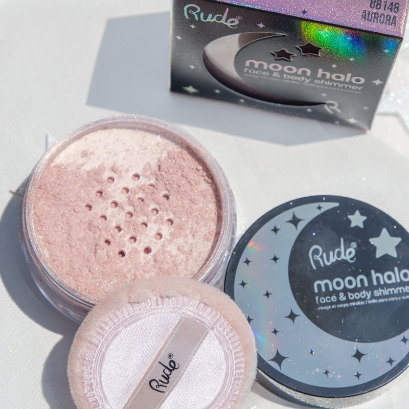 Rude Cosmetics Moon Halo Face & Body Shimmer Highlighter