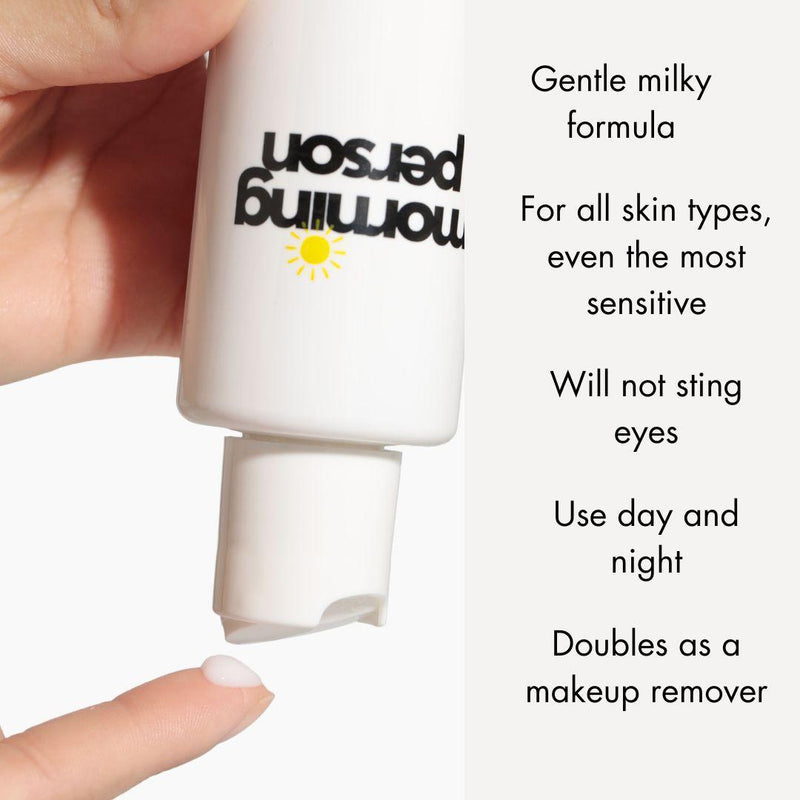 Morning Person Beauty Morning Person Antioxidant Plant Protein Face Cleanser Cleanser