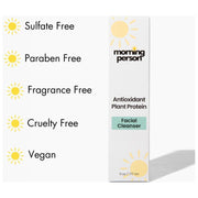 Morning Person Beauty Morning Person Antioxidant Plant Protein Face Cleanser Cleanser