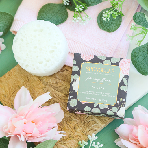 Spongellé Morning Bloom | Spongette Body Wash Infused Buffer
