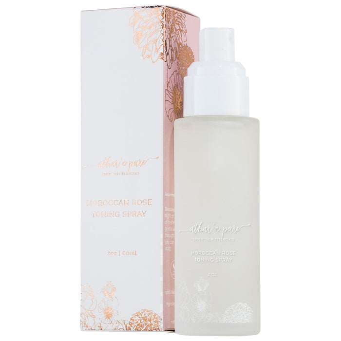 Moroccan Rose Toning Spray - Natural Rose Water Toner