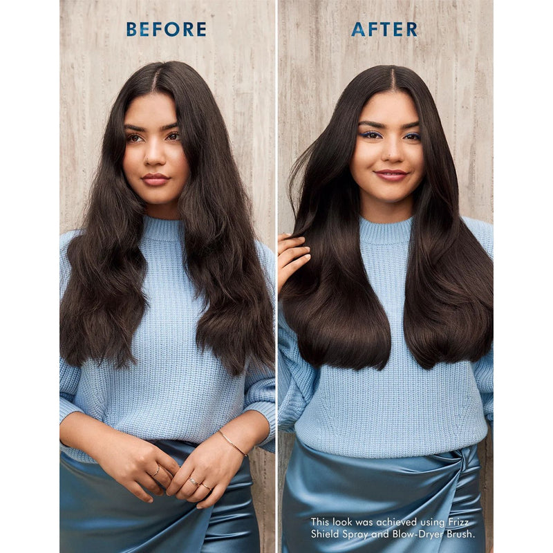 Nava Beauty Moroccanoil Effortless Style 4-in-1 Blow-Dryer Brush Hair Gray