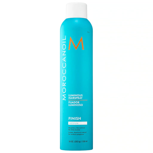 Nava Beauty Moroccanoil Luminous Hairspray Medium Hold 10 OZ Hair Dark Turquoise Default Title