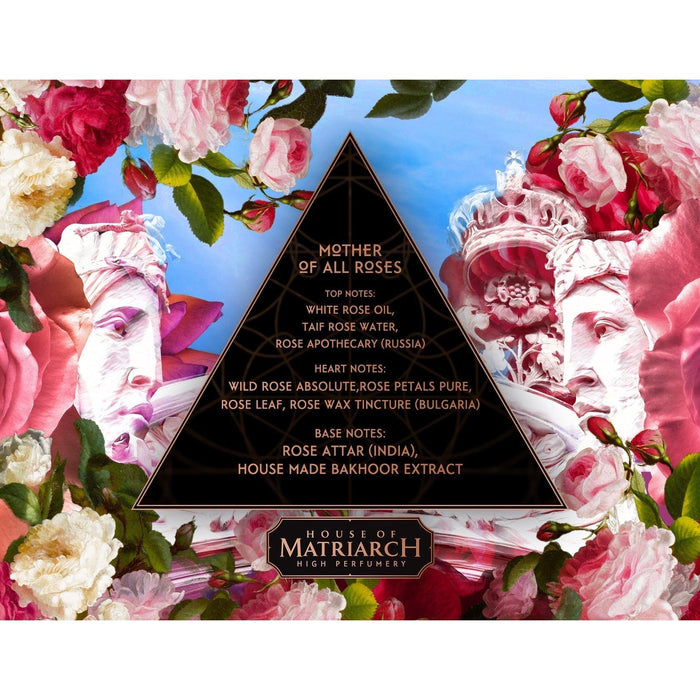 House Of Matriarch High Perfumery - Mother Of All Roses - Natural Rose Soliflore Perfume