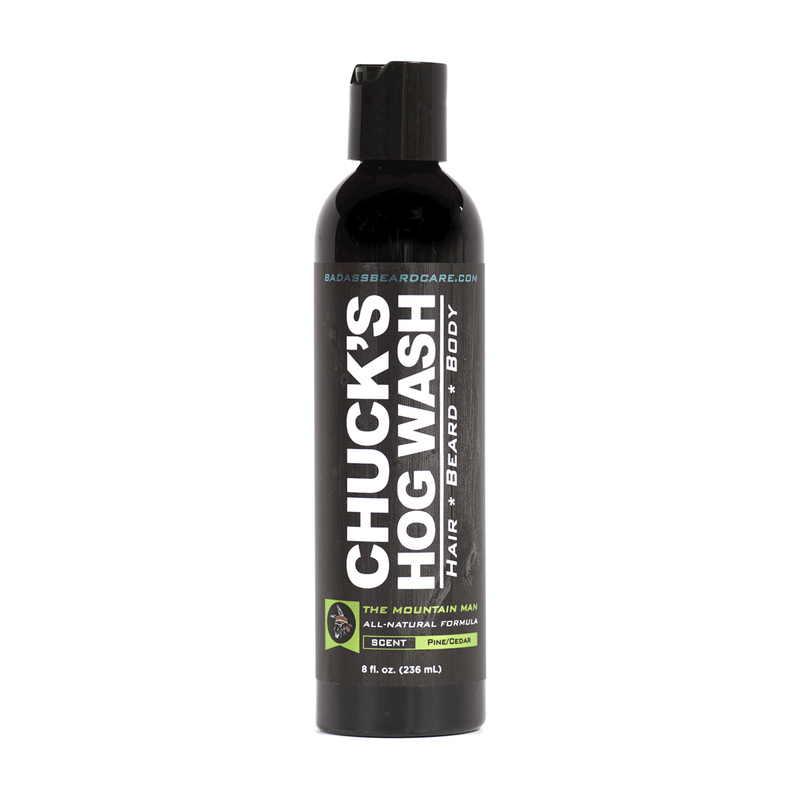 Badass Beard Care Chuck's Hog Wash - The Mountain Man HOG WASH