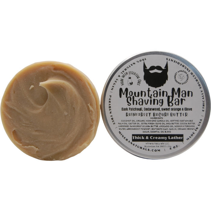 Mineranaturals Mountain Man Shaving Bar