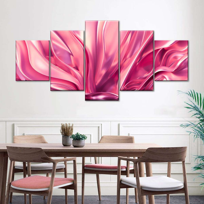 Blush Pink Abstract Wall Art