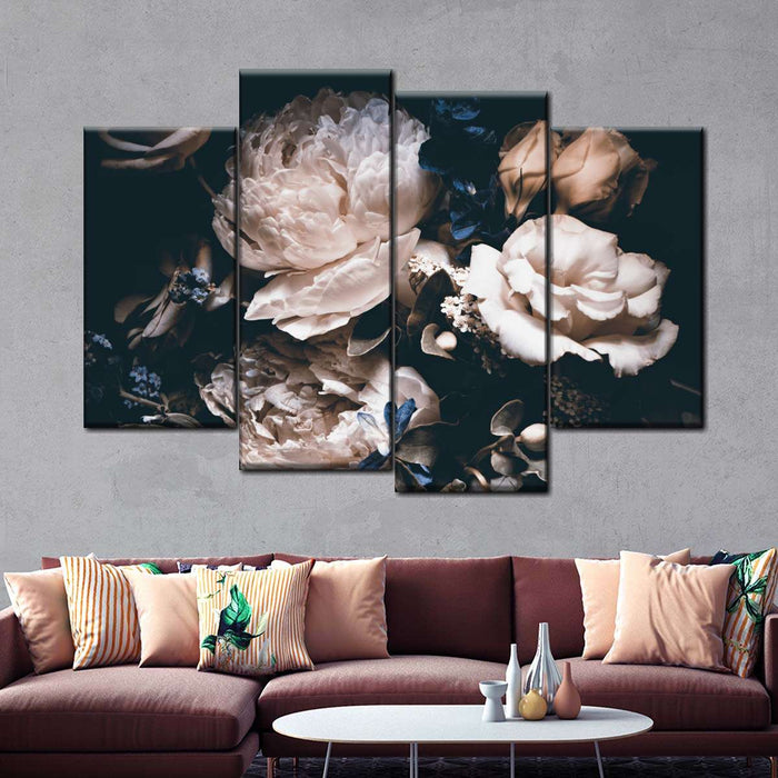 Exquisite Peonies Wall Art