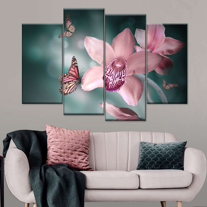 Butterfly Orchid Wall Art