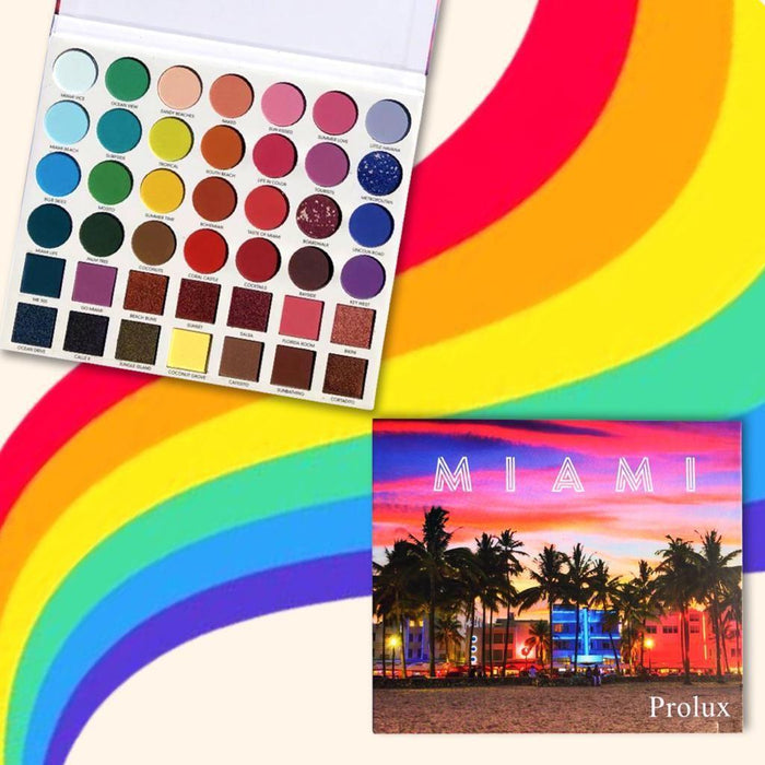 Prolux Cosmetics - Miami Eyeshadow Palette