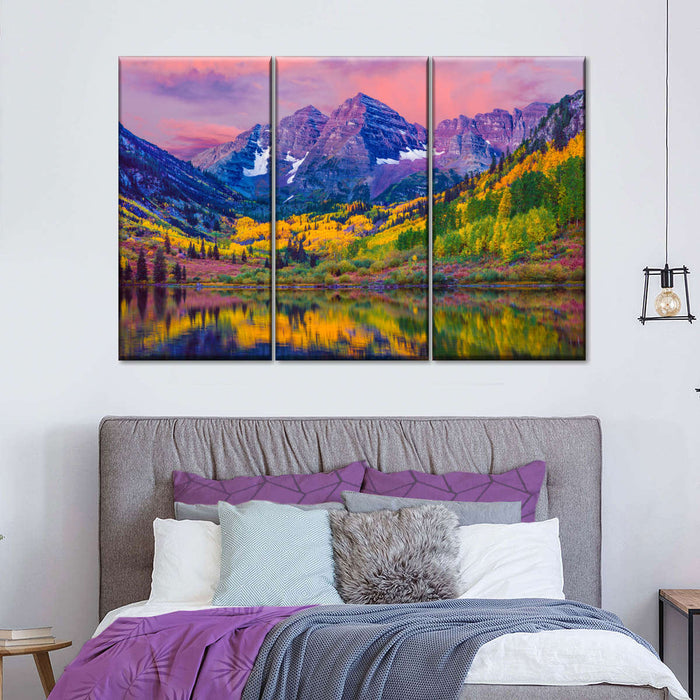 Maroon Bells Autumn Beauty Wall Art