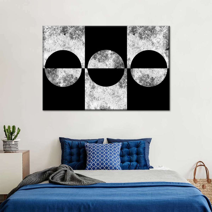 Black Background Abstract Wall Art