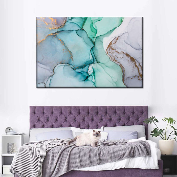 Light Ink Abstract Wall Art