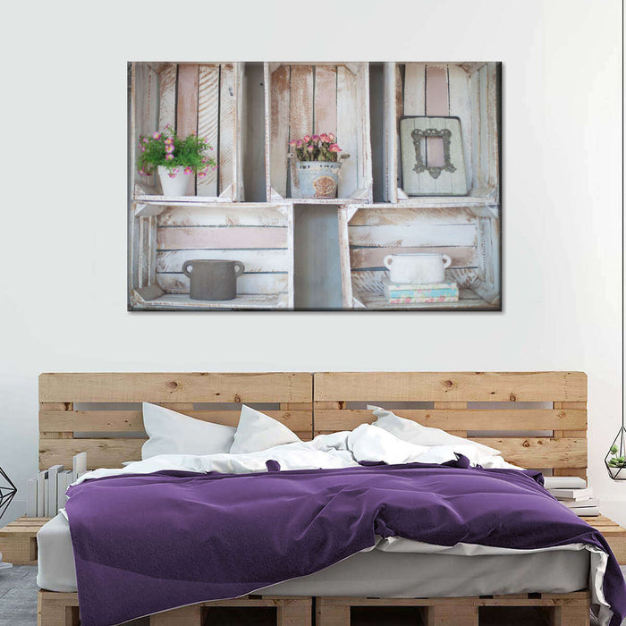 Crate Decor Roses Wall Art