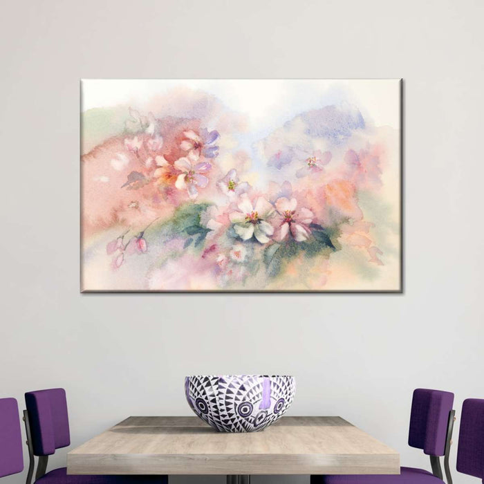 Abstract Cherry Blossom Wall Art