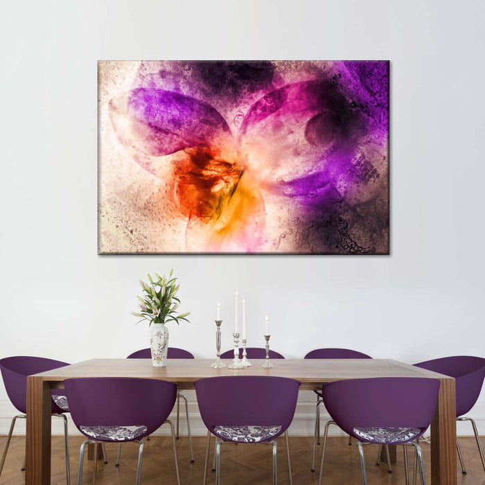 Abstract Floral Wall Art