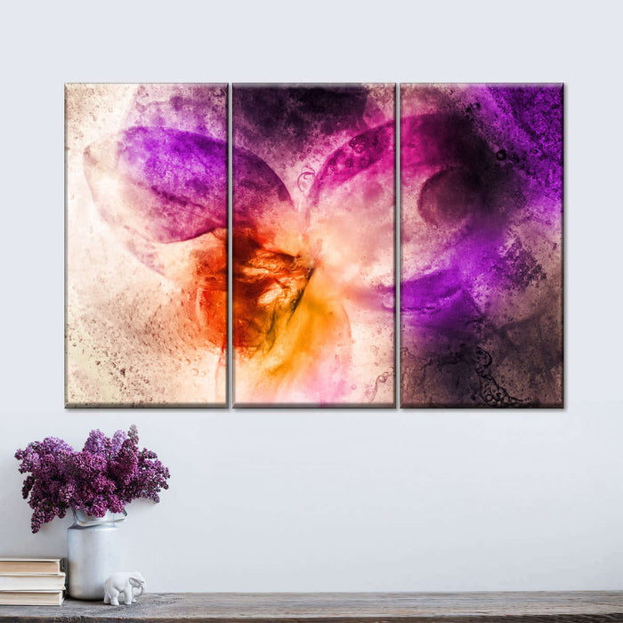 Abstract Floral Wall Art