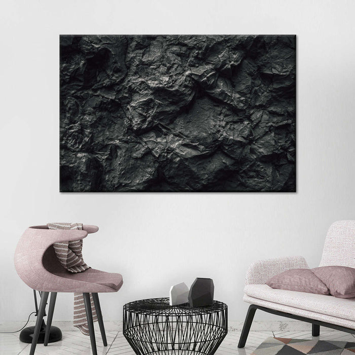 Black Stone Wall Art